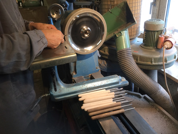 Schleifscheibe von Hans Weissflog