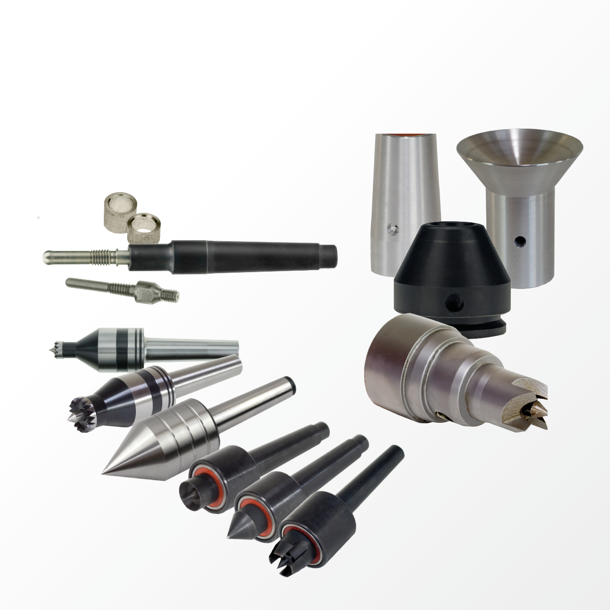 Mitnehmer und Körnerspitzen