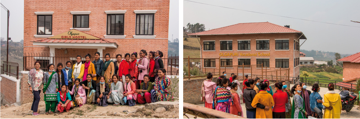 "Girls Hostel" in Olgapuri