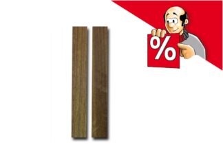 2 St. Pockholz 15x15 x 110 mm z.B. für dns-Flaschenöffner, Einschnitt 1998