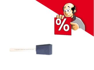 Schaumstoffpinsel 45 x 165 mm