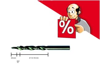 HSS-3-Stufenbohrer für dns-Schreibgeräte-Spitzen