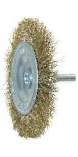 Messingdraht-Rundbürste Ø 75 mm