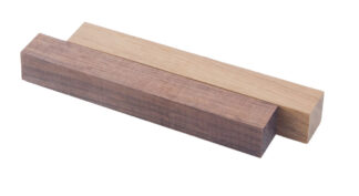2 Stück Minikantel Honduras-Palisander, ca. 22 x 22 x 150 mm (gehobelt)