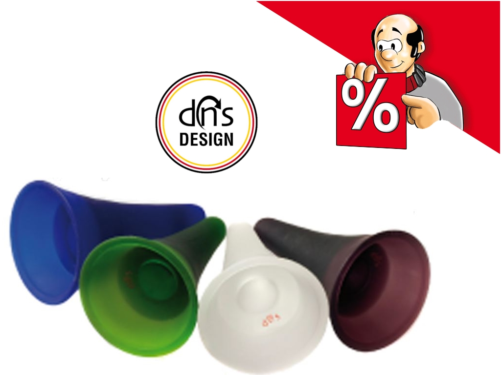 dns-Glashorn, 4 Stück, weiß, blau, grün, aubergine, ab € 18,24