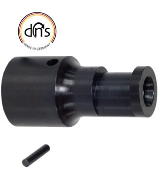 dns-Pinfutter M33 mit Ø 6 mm Walze, Ø 50 x 100 mm