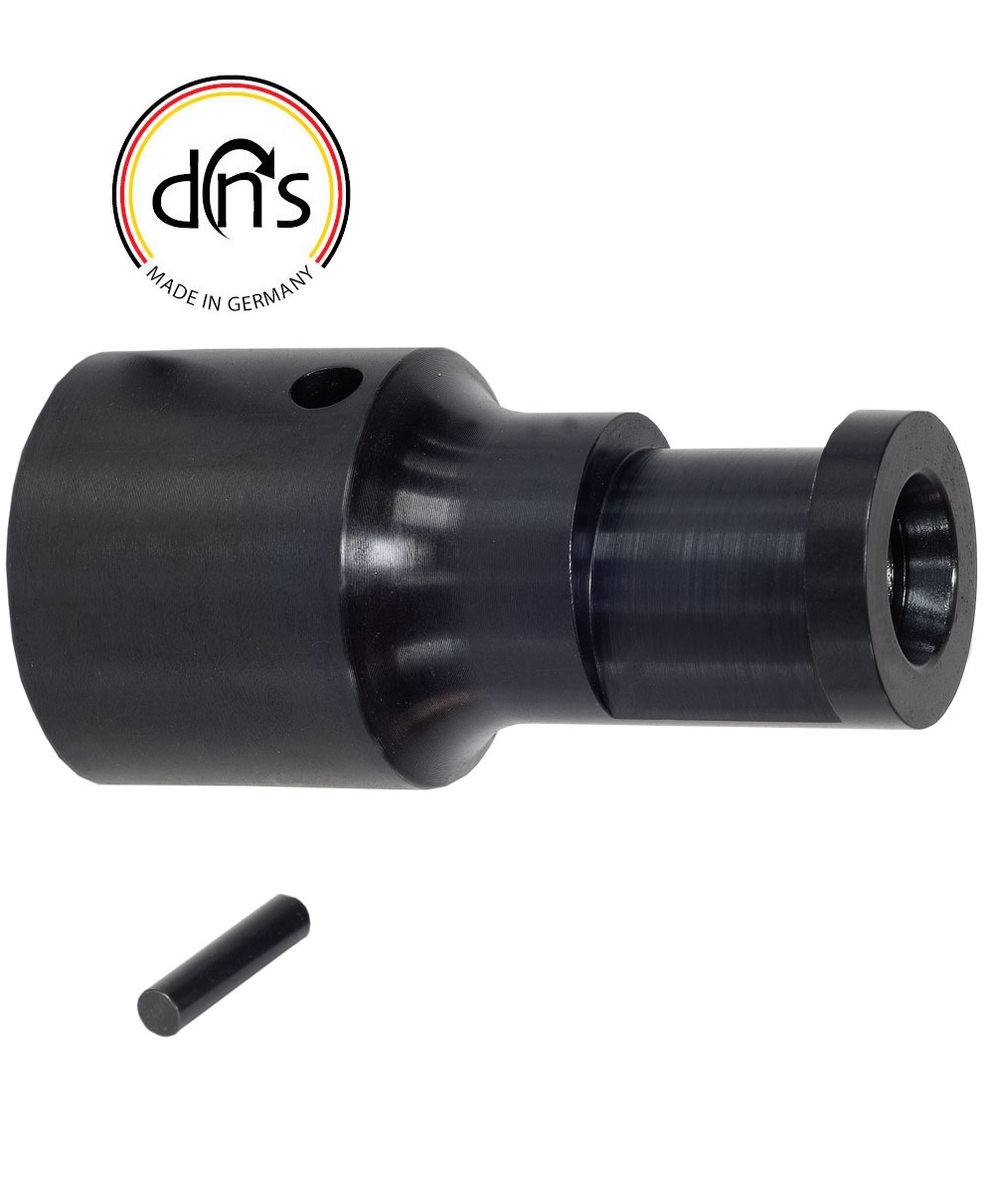 dns-Pinfutter M33 mit Ø 6 mm Walze, Ø 50 x 100 mm