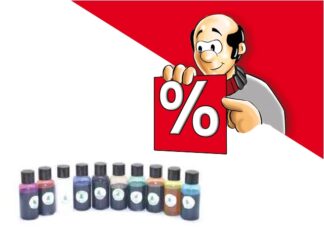 Chestnut-Spiritus Mini Beizen, 10 x 25 ml, alle Farben