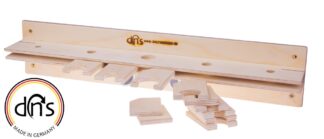 dns-Werkzeughalter mit zwei Magneten, 11 Plättchen und Schrauben