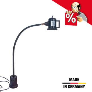 dns-LED-Schwanenhalsarbeitsleuchte 750 mm, mit Magnetfuß u. Kopfschalter