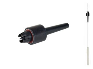 VICMARC mitlaufende Körnerspitze, durchbohrt, herausnehmbare Spitze, MK2