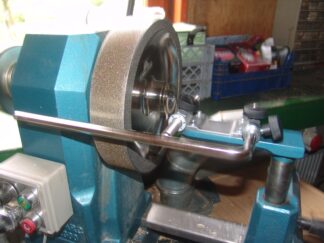 Tormek-Horizontalhalter XB-100, Universalstütze US-105, Fixierring